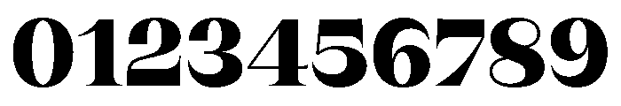 Clarinetta ExtraBold Font OTHER CHARS