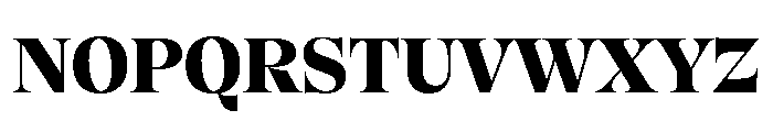 Clarinetta ExtraBold Font UPPERCASE