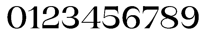 Clarinetta Medium Font OTHER CHARS