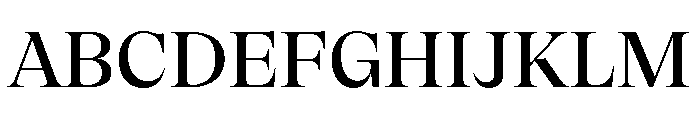 Clarinetta Medium Font UPPERCASE