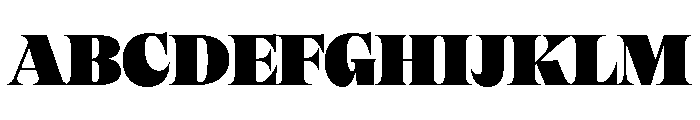 Clarinetta Ultra Font UPPERCASE