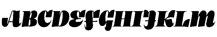 Clarinetta UltraItalic Font UPPERCASE
