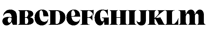 ClarinettaUnicase Black FONT