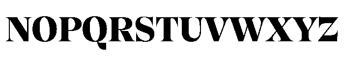 ClarinettaUnicase ExtraBold Font UPPERCASE
