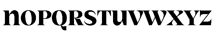 ClarinettaUnicase ExtraBold Font LOWERCASE