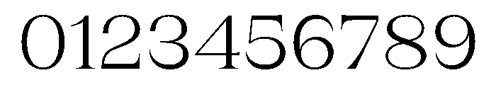 ClarinettaUnicase Light Font OTHER CHARS
