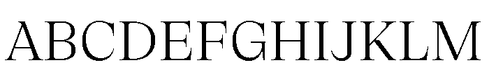 ClarinettaUnicase Light Font UPPERCASE