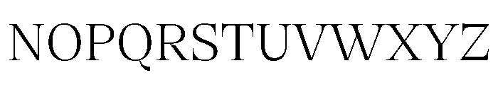 ClarinettaUnicase Light Font UPPERCASE