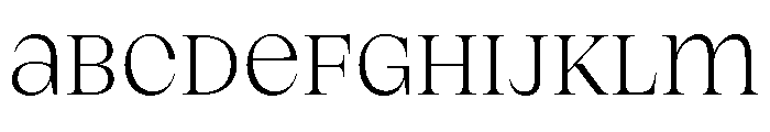 ClarinettaUnicase Light FONT
