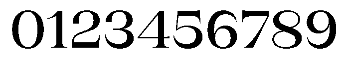 ClarinettaUnicase Medium Font OTHER CHARS