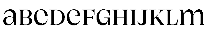 ClarinettaUnicase Medium FONT