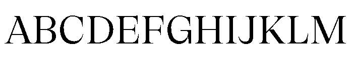 ClarinettaUnicase Regular Font UPPERCASE