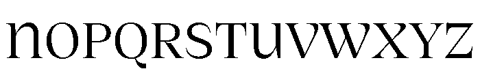 ClarinettaUnicase Regular Font LOWERCASE