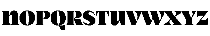 ClarinettaUnicase Ultra Font LOWERCASE
