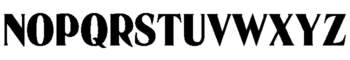 Clearly Black Font UPPERCASE