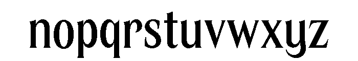Clearly Medium Font LOWERCASE