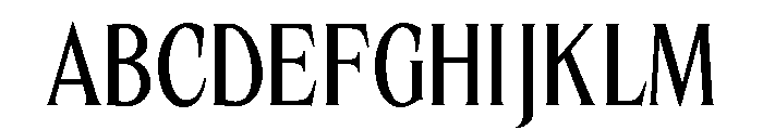 Clearly Regular Font UPPERCASE
