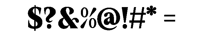 Clearly WIP8 Black Instance Font OTHER CHARS