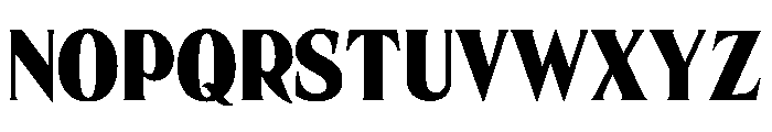 Clearly WIP8 Black Instance Font UPPERCASE