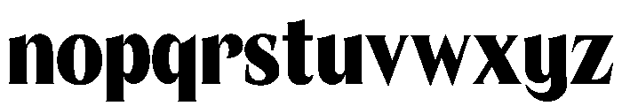 Clearly WIP8 Black Instance Font LOWERCASE