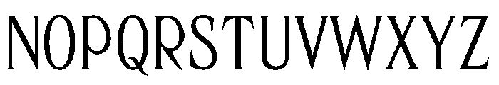 Clearly WIP8 Light Instance Font UPPERCASE