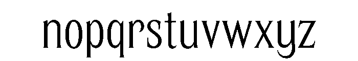 Clearly WIP8 Light Instance Font LOWERCASE