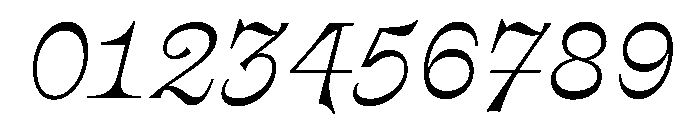 Clifton Italic Font OTHER CHARS