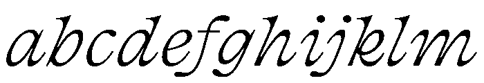 Clifton Italic FONT
