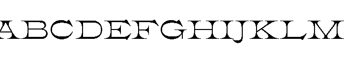 Clifton Regular Font UPPERCASE