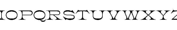Clifton Regular Font UPPERCASE