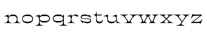 Clifton Regular Font LOWERCASE