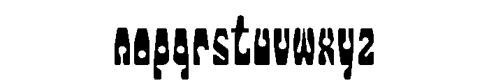 Clip Regular Font LOWERCASE