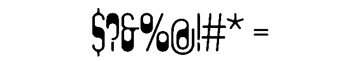 Clippy Bold Instance Font OTHER CHARS