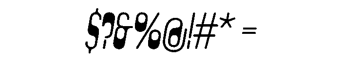 Clippy BoldItalic Font OTHER CHARS