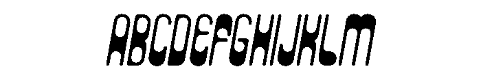 Clippy BoldItalic Font UPPERCASE