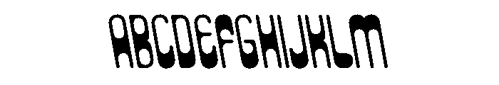 Clippy BoldRetalic Font UPPERCASE