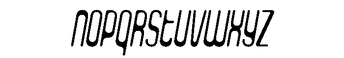Clippy LightItalic Instance Font UPPERCASE