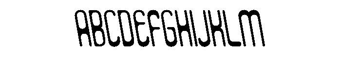 Clippy LightRetalic Instance Font UPPERCASE