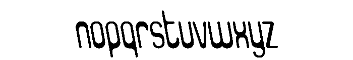 Clippy LightRetalic Instance Font LOWERCASE