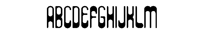 Clippy Medium Font UPPERCASE