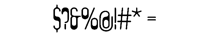 Clippy Regular Font OTHER CHARS