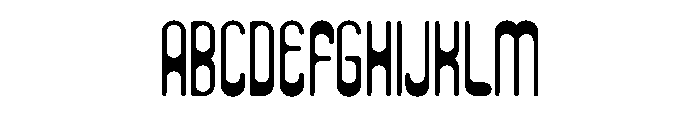 Clippy Regular Font UPPERCASE