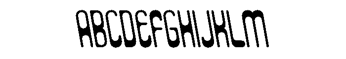 Clippy RegularRetalic Font UPPERCASE