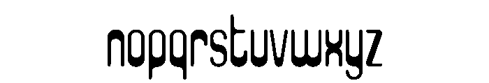 Clippy Regular Font LOWERCASE