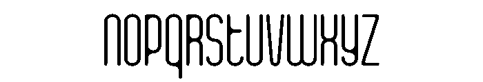 Clippy Thin Instance Font UPPERCASE