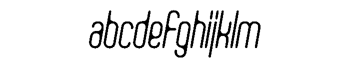 Clippy ThinItalic Instance FONT