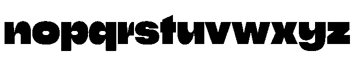 Close Black Instance Font LOWERCASE