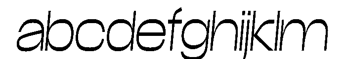 Close ExtraLightSlanted FONT