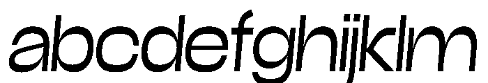 Close LightSlanted FONT