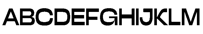 Close Regular Font UPPERCASE
